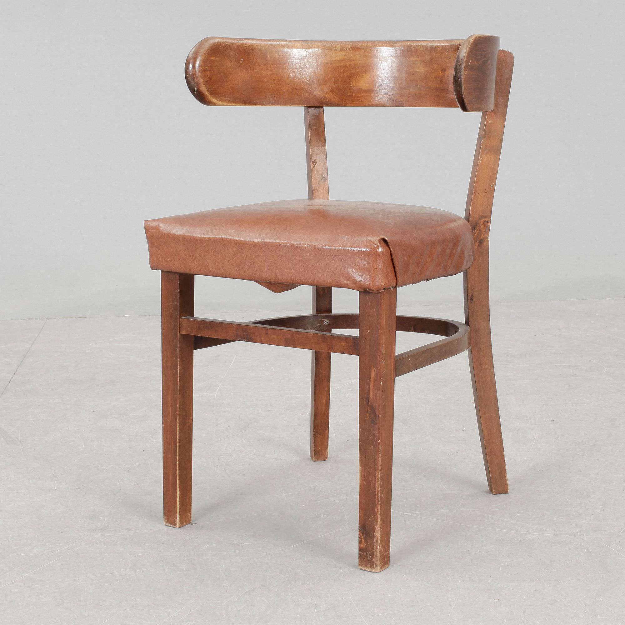 STOL, Werner West, märkt Ekwall Pori undertill, 1900-talets första hälft.