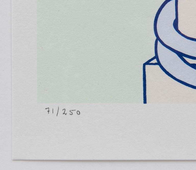 Marie-Louise Ekman, "Ett ägg-monument, ett vinglas och en Olle Baertling-målning".