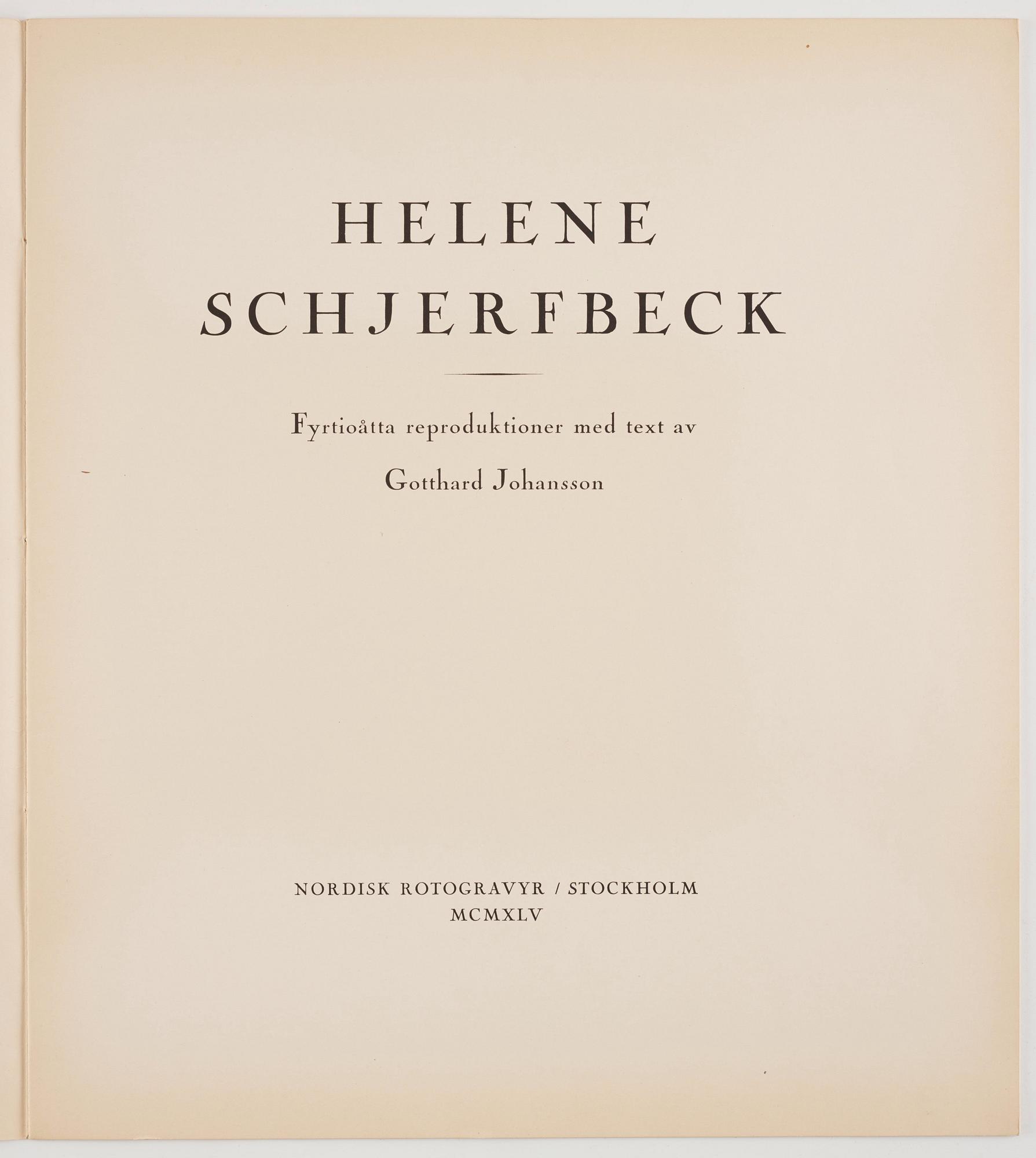 "Helene Schjerfbeck".