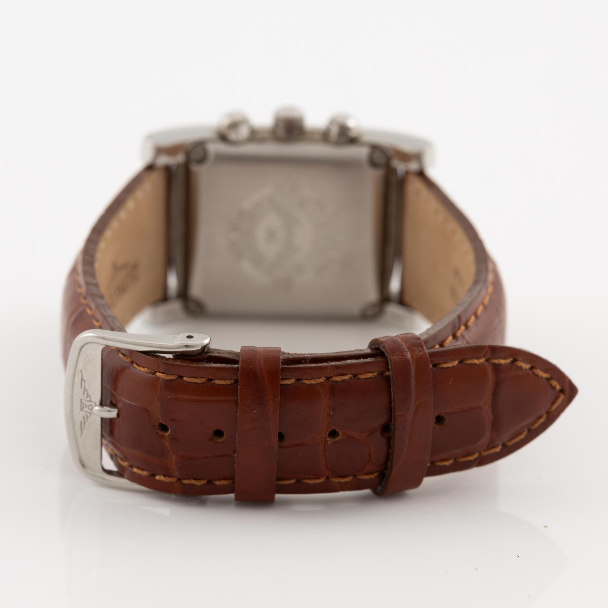 Longines, Dolce Vita, armbandsur, kronograf, 28 x 33,5 (42) mm.