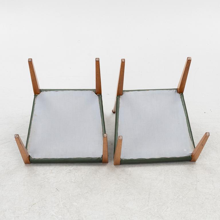 Josef Frank, Chairs, a pair, model 970, Svenskt Tenn.