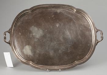 BRICKA, silver, Ryssland 1875. Vikt ca 1700 gram.