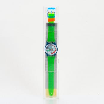 Swatch, Schnell, wristwatch, 34 mm.