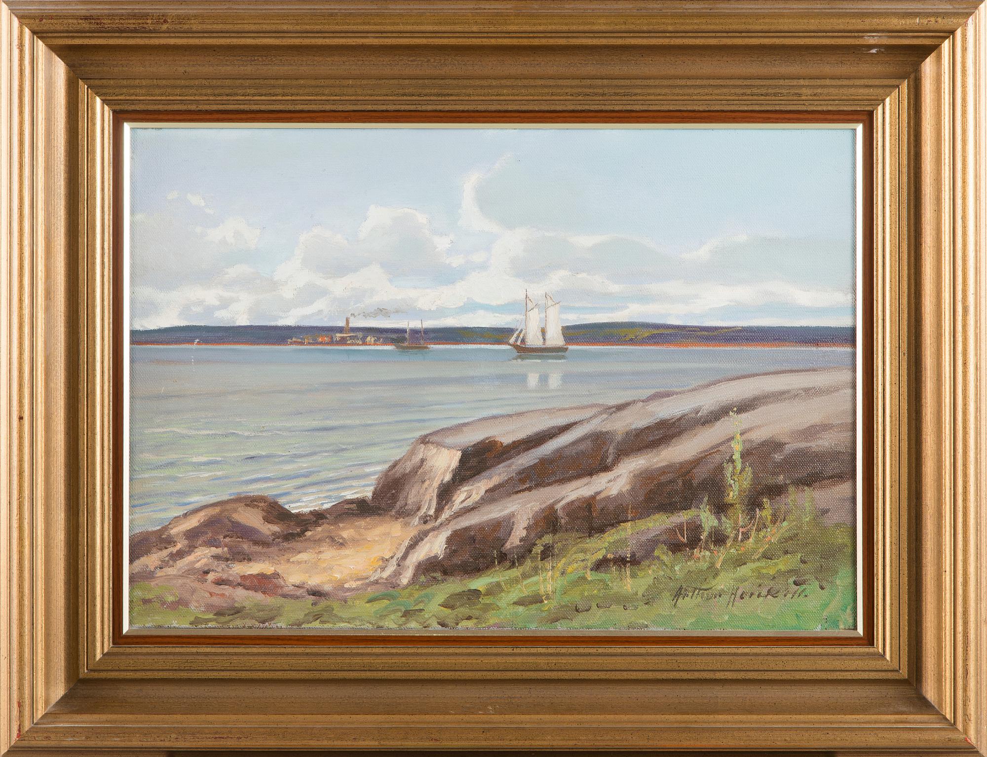 Arthur Heickell, Motif from Luonnonmaa near Naantali.