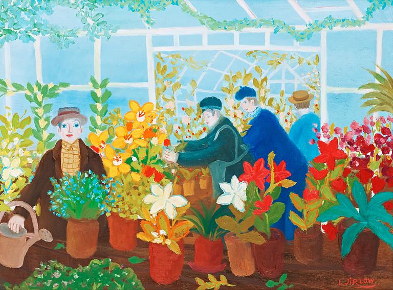 Lennart Jirlow, In the flower store.