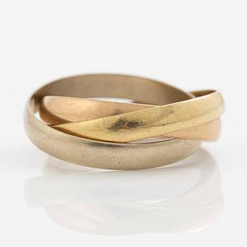 Ring, 18K gold in three colours.