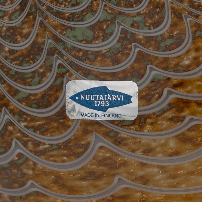 Oiva Toikka, glasfågel, signerad Oiva Toikka Nuutajärvi Notsjö 117/3000.