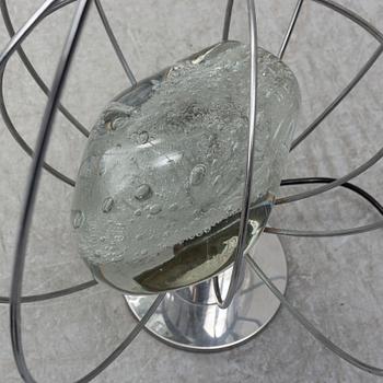 ANGELO BROTTO, a sculptural 'Barnaba' table light, 1960's.