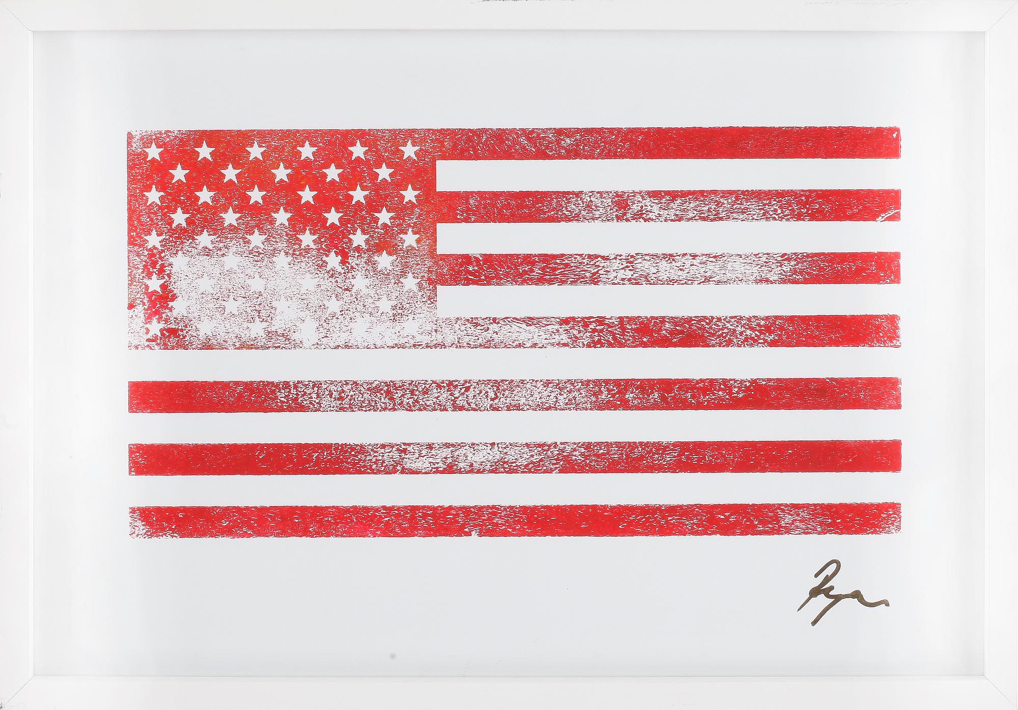 RICHARD RYAN, monoprint, signerad.