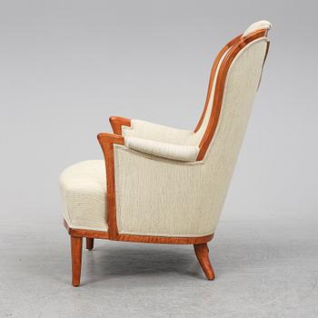 A 'Vår Fru' easy chair by Carl Malmsten.