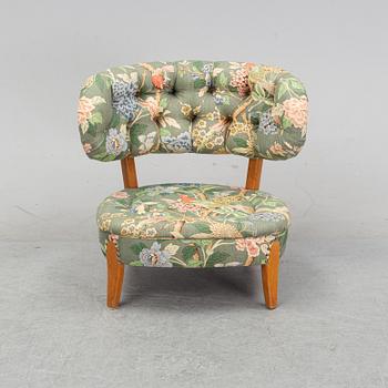 A 'Schulz' easy chairs by Otto Schulz for JIO, mid 20th Century.