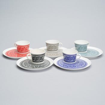 ASTIASTON OSIA, 10 kpl, "Pikapala-astiat", Arabia 1961-65.