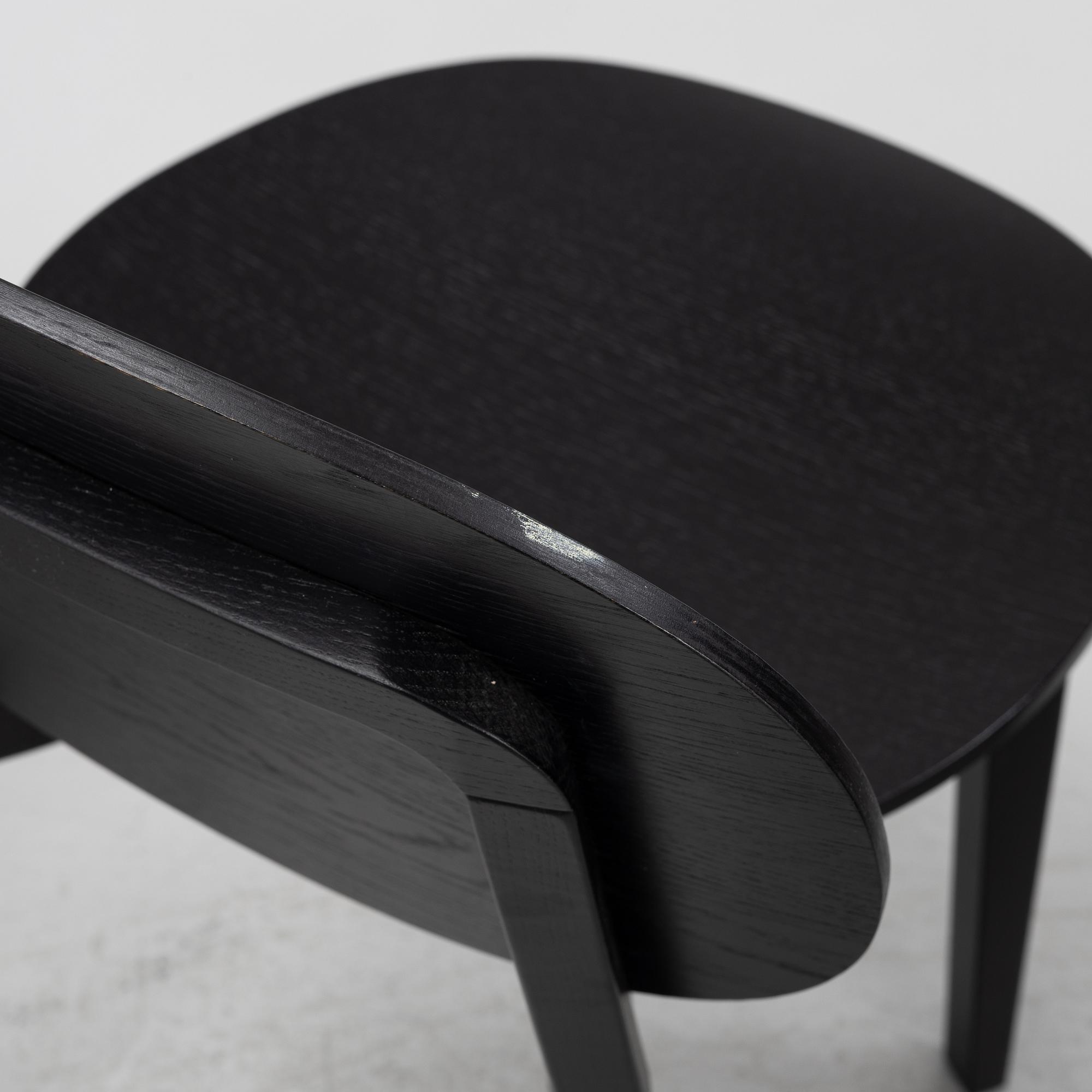 Claesson Koivisto Rune, a set of four 'Olive' chairs, Swedese.