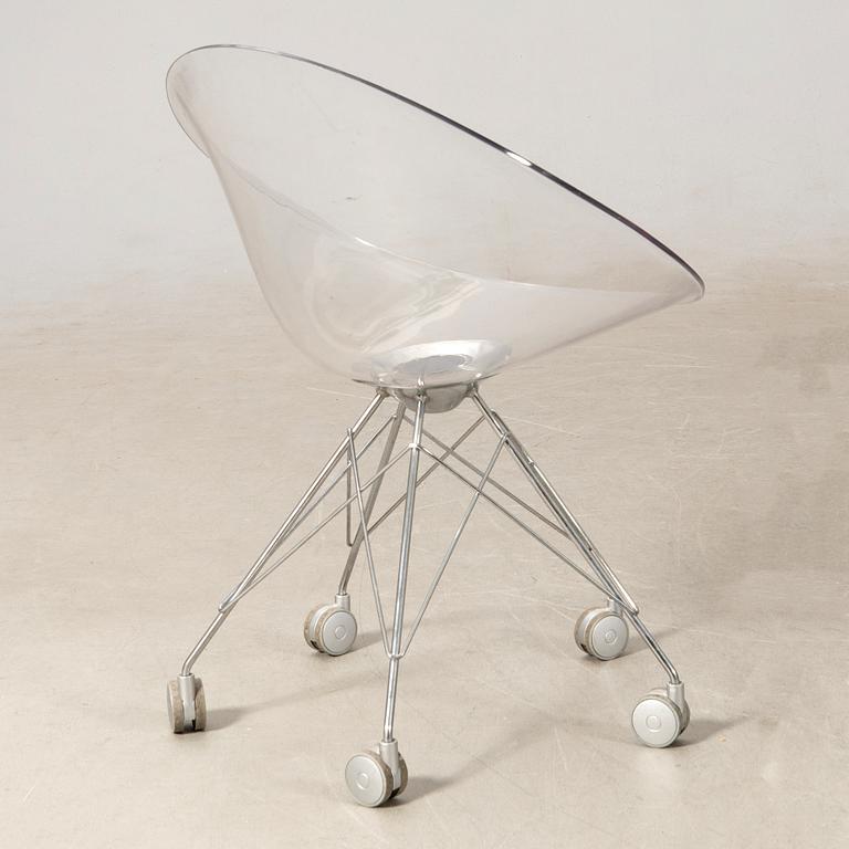 Philippe Starck, kontorsstol, "Eros", Kartell, Italien, 1900-talets senare hälft.