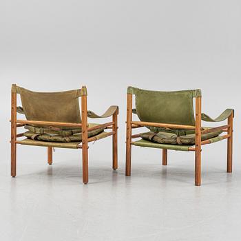 Arne Norell, a pair of 'Sirocco' chairs, Norell Möbel AB, 1960's/70's.