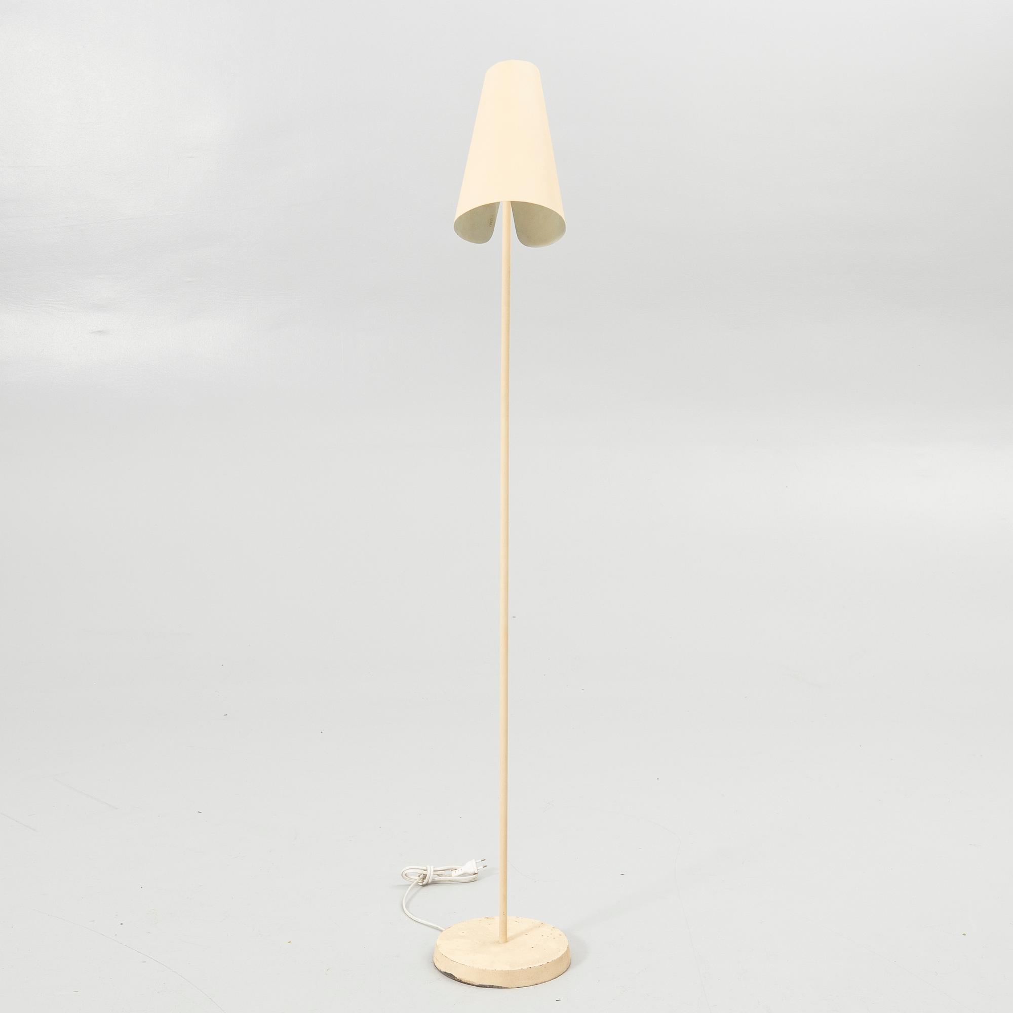 Harald Notini, golvlampa, modell 15591, Arvid Böhlmarks Lampfabrik, Stockholm, 1950-tal.
