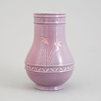 PEDER MÖLLER, a earthenware vase, Gustavsberg in the erly 20th century.