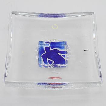 FAT, glas, Bertil Vallien, Kosta Boda, 1900-talets andra hälft.