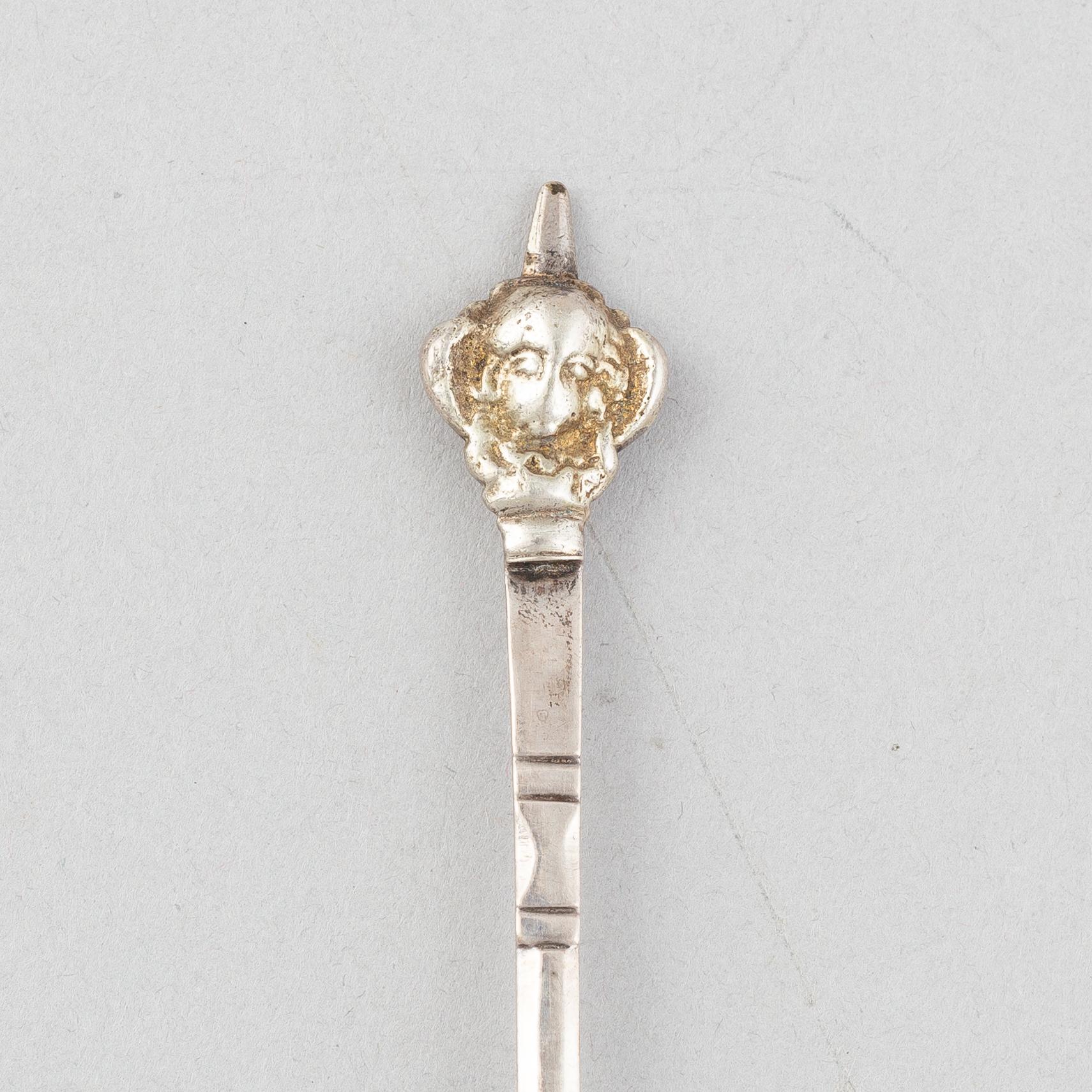 Supsked, silver, Skandinavien 1700-tal.