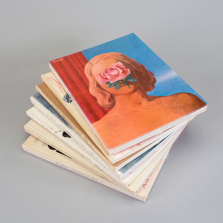 BOOK; XXe Siécle, 7 vol with litographs.