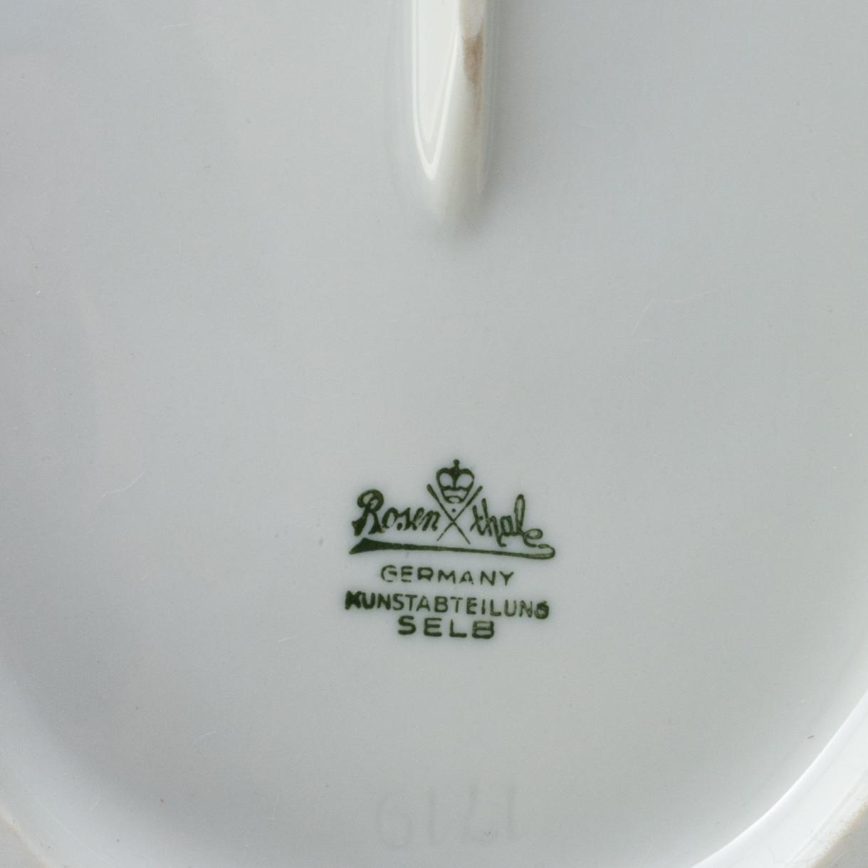 ALBERT HINRICH HUSSMANN, figurine, porcelain, Rosenthal. Mid 20th century.