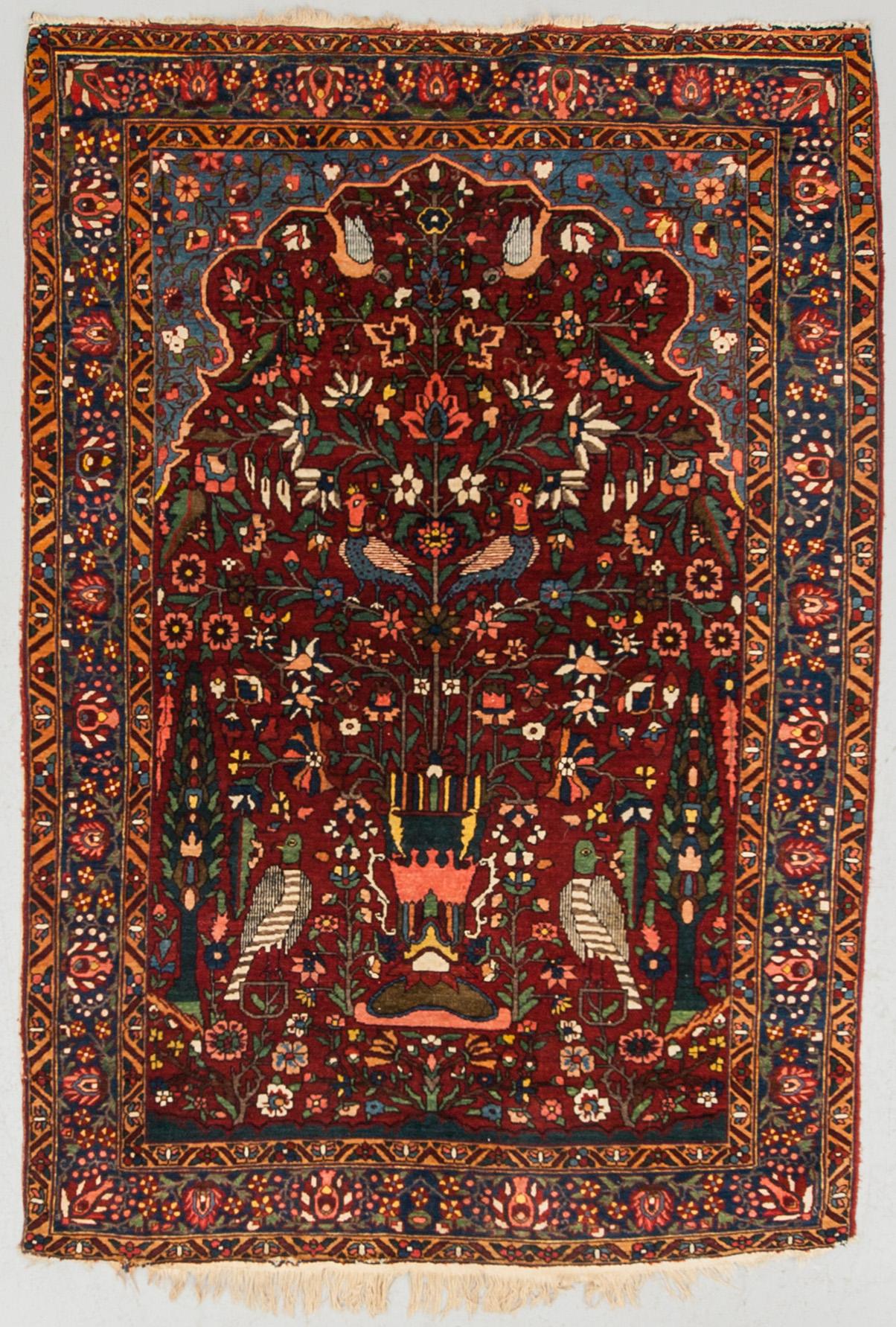 MATTA, semiantik, Baktiari, figural, ca 212 x 147 cm.