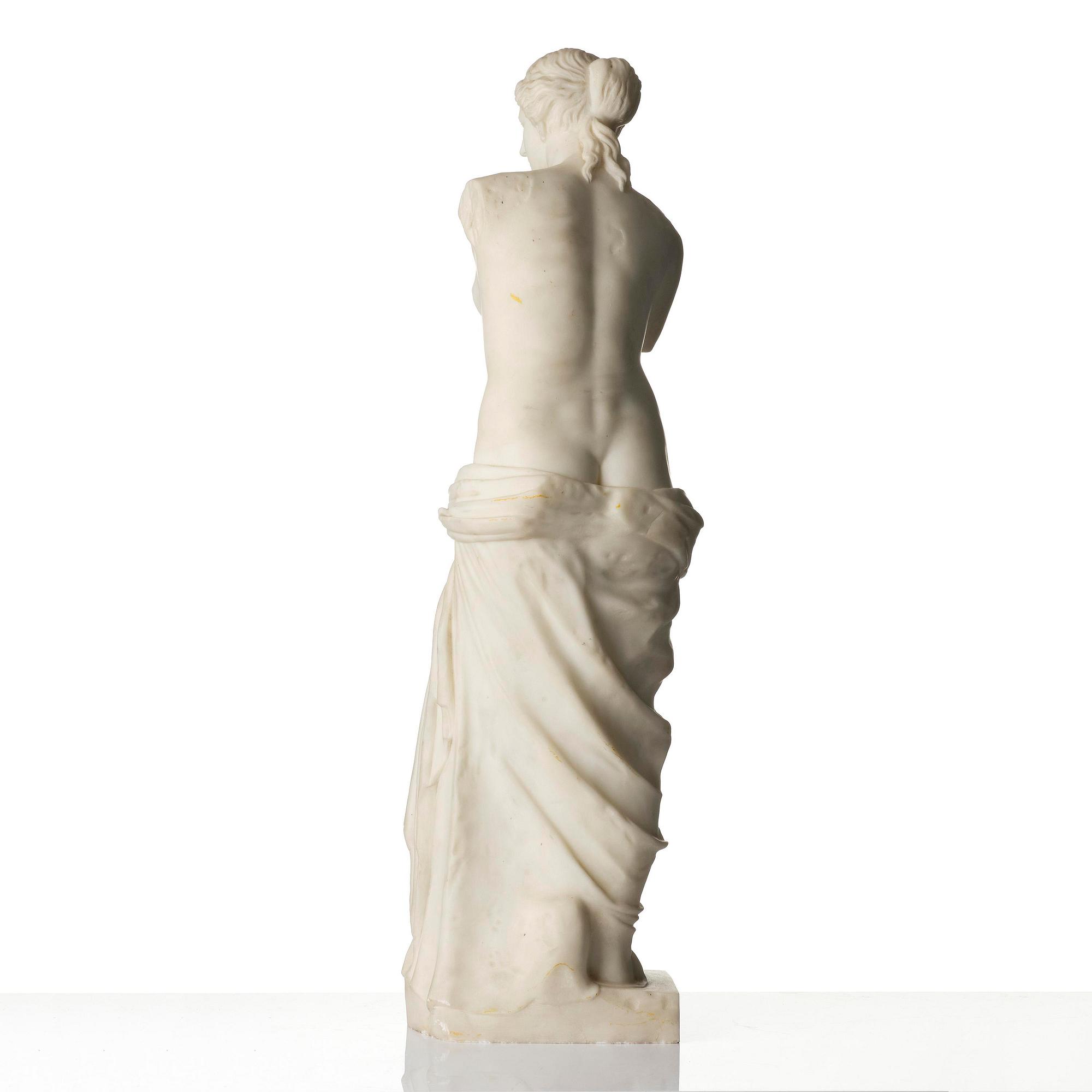 "Venus de Milo", troligen Italien, Grand Tour-souvenir, 1800-tal.