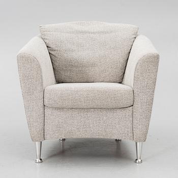 Sofa and armchair, Brunstad, Norway, contemporary.