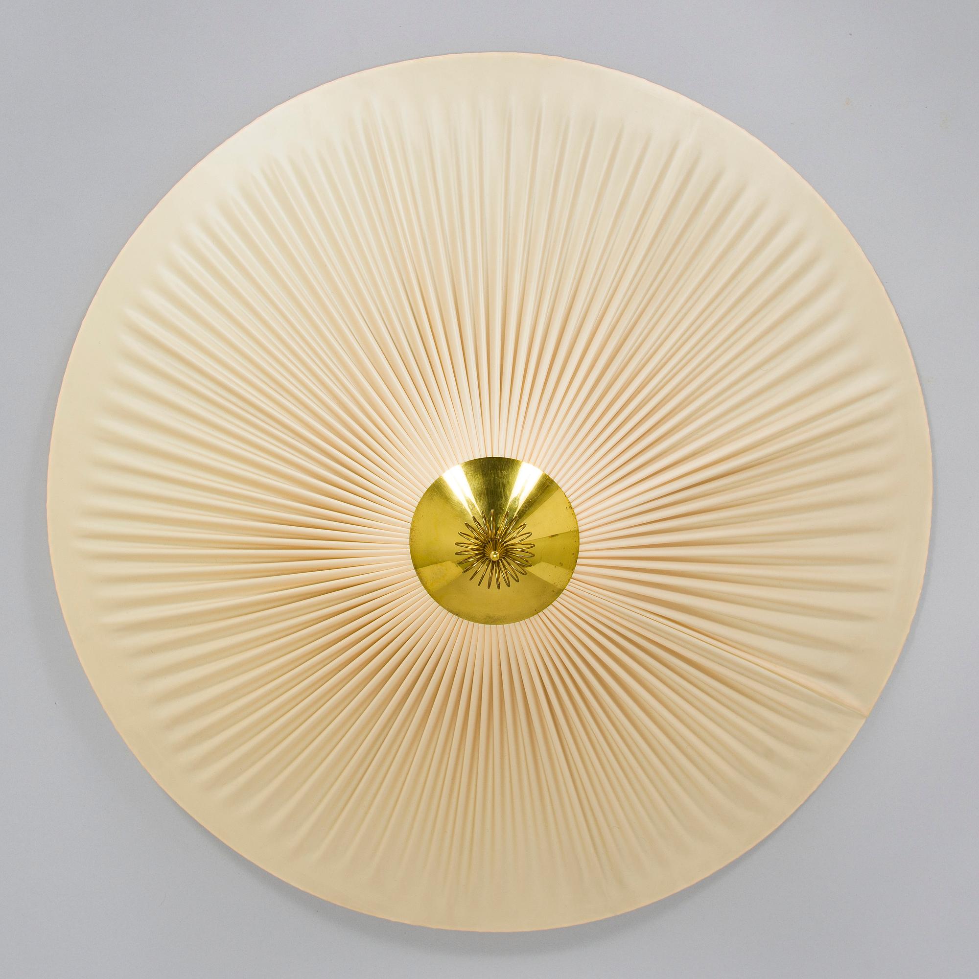 A mid-20th century ceiling light for PSO Pohjoismainen Sähkö Oy,.