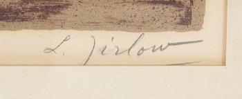 Lennart Jirlow, färglitografi, 1976, signerad 188/460.