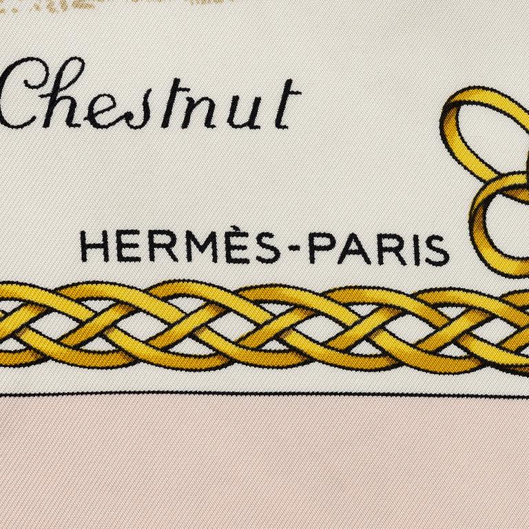 Hermès, scarf, "Les Robes".