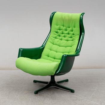 A 'Galaxy' easy chair by Alf Svensson & Yngvar Sandström, Dux, 1970's.