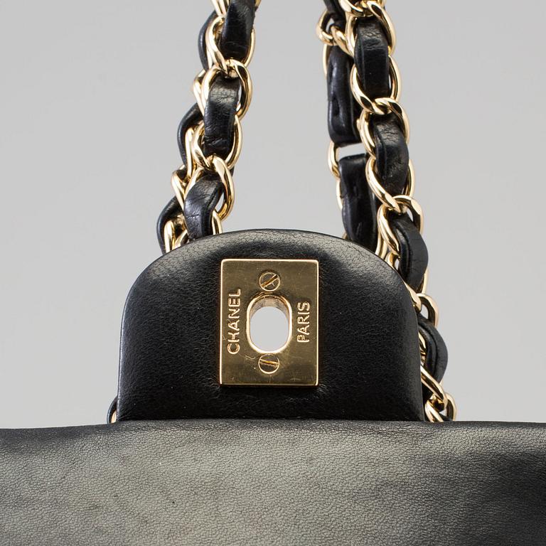 Black Double flap handbag by Chanel, 2005-2006.