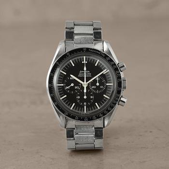 20. OMEGA, Speedmaster Professional (T SWISS MADE T), "Tachymètre", "Transitional", chronograph, wristwatch, 41 mm,