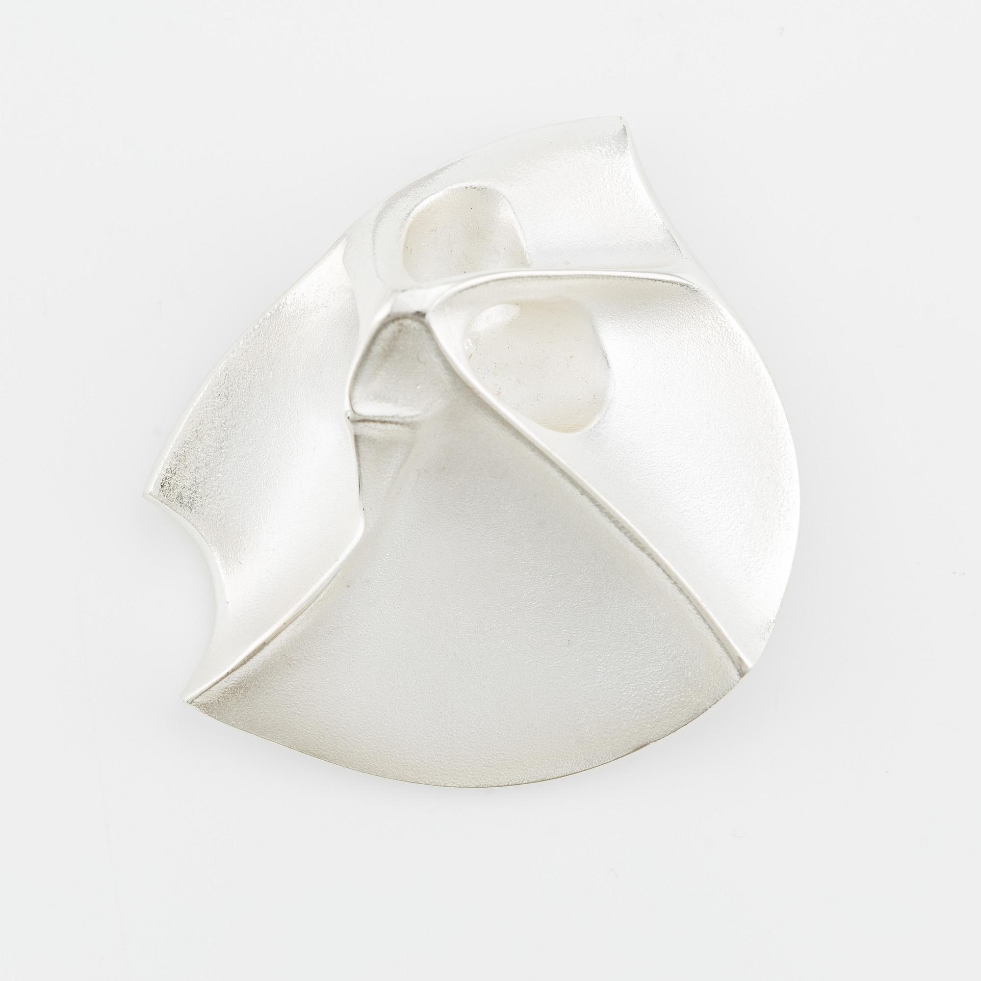 Lapponia brooch, sterling silver, Finland.