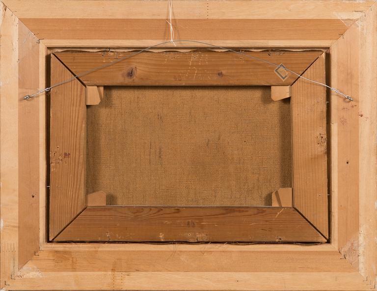 Woldemar Toppelius, oil on canvas, signed and dated 1916.