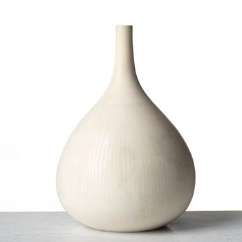 Stig Lindberg, a stoneware vase, Gustavsberg studio, Sweden 1961.