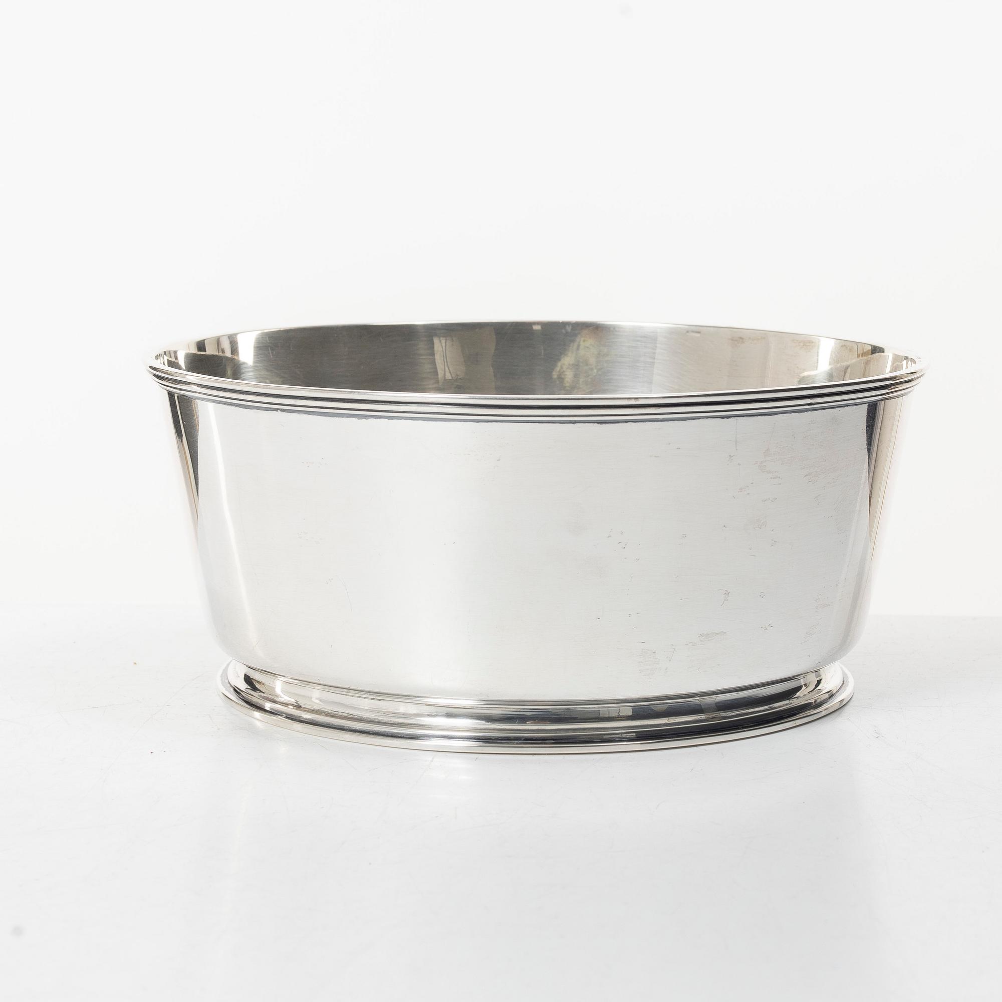 Carl Fredrik Carlman, a silver bowl, Stockholm 1936.