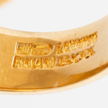 Björn Weckström ring "Sormusten herra" 18K gold, for Lapponia.