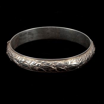 ARMRING, silver, Suomen Kultasepät, Åbo 1934. Vikt 20,4 g.