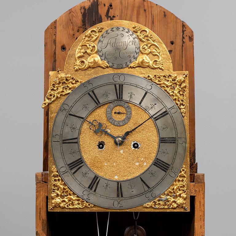 LONGCASE CLOCK, second half of the 18th century.