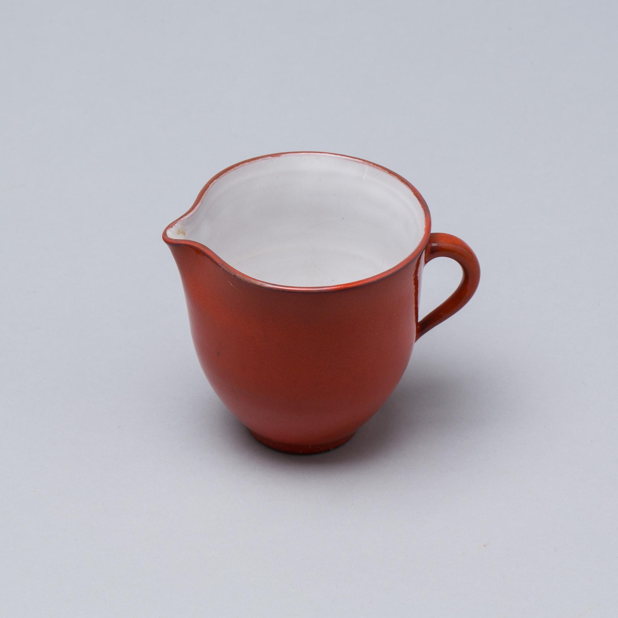 TÊTE A TÊTE, fajans, 5 delar 1930-40-tal.
