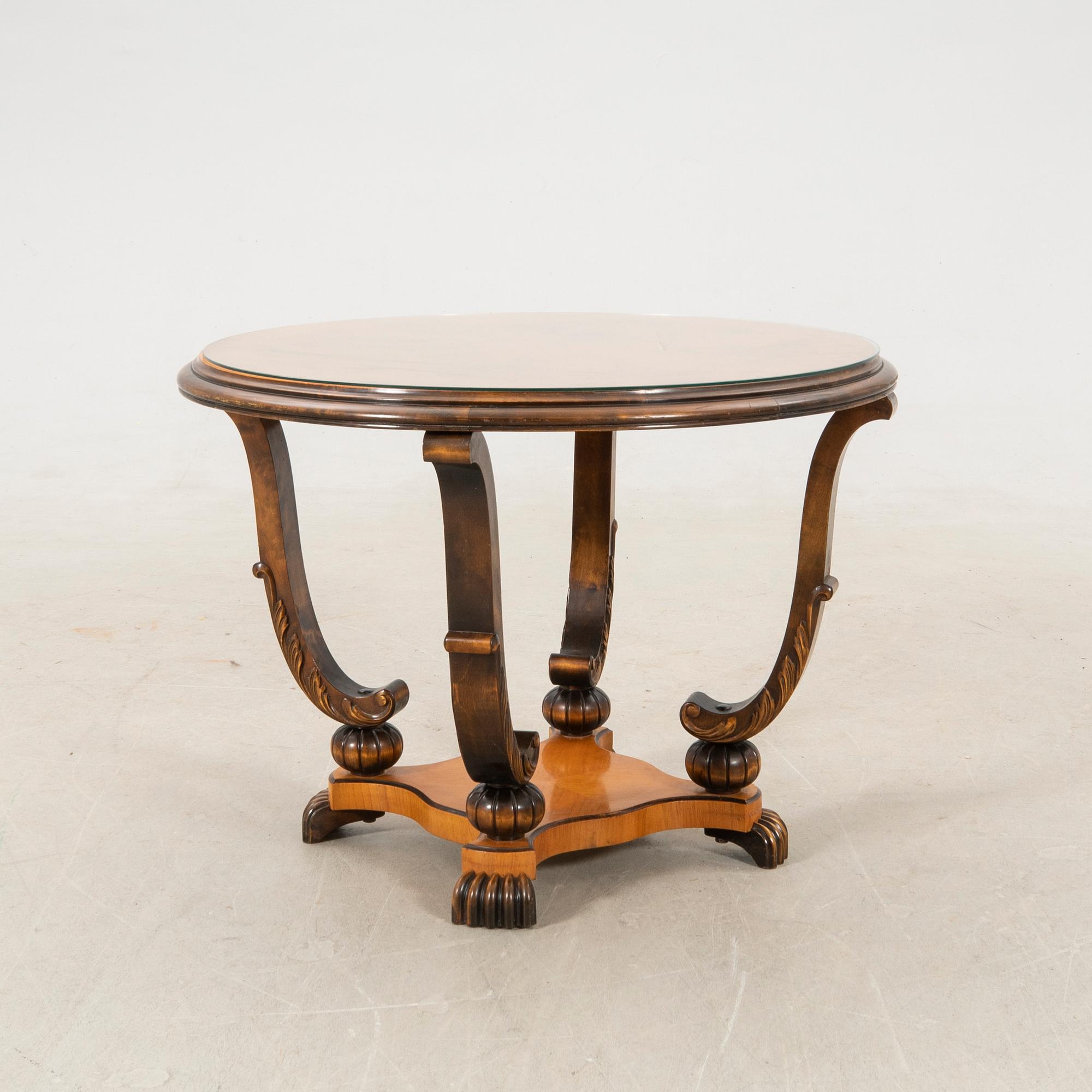 Coffee table Swedish Modern SMF, 1940s.