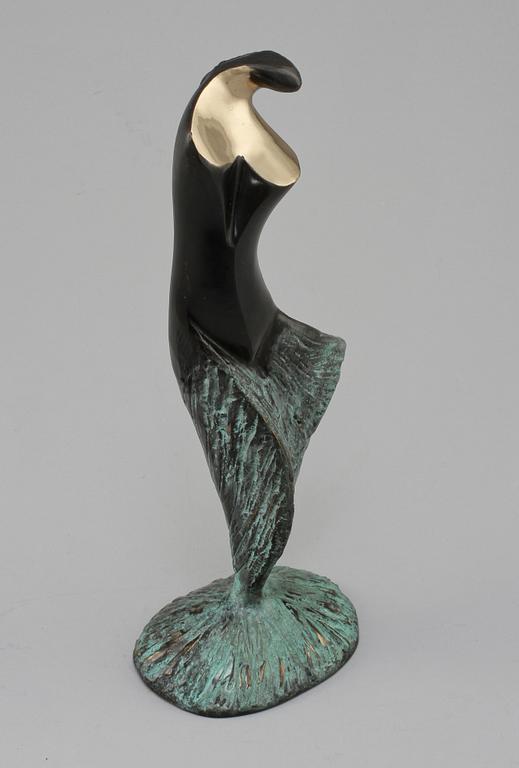 STAN WYS, skulptur, patinerad brons, signerad, numrerad XII/XII samt daterad 2004.