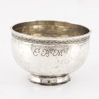 A Swedish Silver Tumbler, mark of Jeremias Wallbom, Uddevalla 1786.