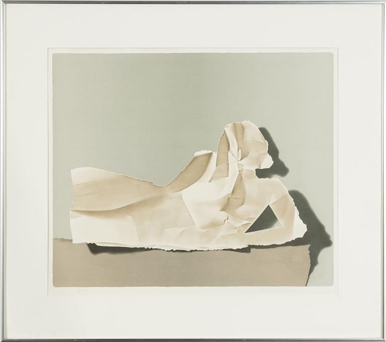 Yrjö Edelmann, Modell i papper.