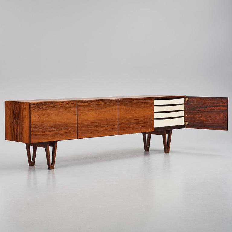 Ib Kofod Larsen, a palisander veneered sideboard, Seffle Möbelfabrik, Sweden 1960s.