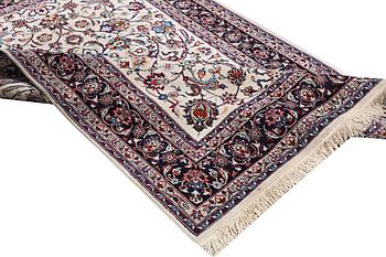 Matta, Sarouk, part silk, ca. 294 x 167 cm.