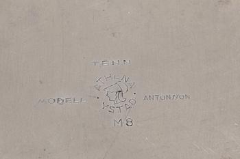 FAT samt CIGARRASK, Tenn Ystad modell Antonsson, 1938-39.