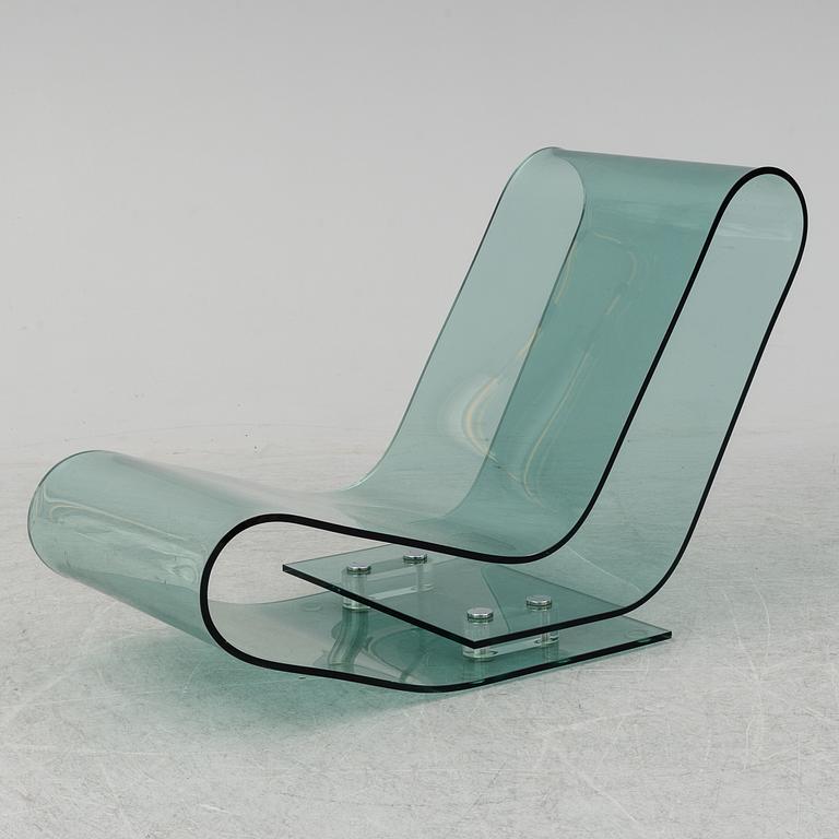 MAARTEN VAN SEVEREN, an'LCP' plastic lounge chair from Kartell.